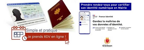 Pour prendre rendez-vous pour un dépôt ou un retrait d’une CNI ou d’un passeport, cliquez ici.